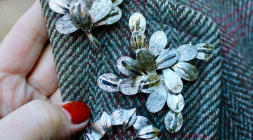 How to keep a brooch from falling off...