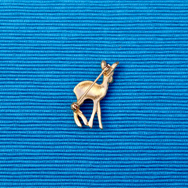 Gold Tiny Deer Pin