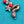 Load image into Gallery viewer, Giant Dark Coral and Turquoise Snake Brooch