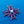 Load image into Gallery viewer, Purple Silver Cross Brooch