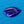 Load image into Gallery viewer, Czech Glass Blue Flipper