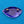 Load image into Gallery viewer, Czech Glass Blue Flipper