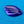 Load image into Gallery viewer, Czech Glass Blue Flipper