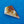 Load image into Gallery viewer, Czech Glass Flat Triangular Pyramid Brooch