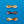 Load image into Gallery viewer, Czech Glass Brown and Caramel Bow Brooches
