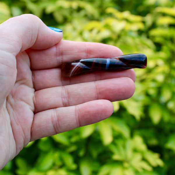 Czech Glass Twist Brooch