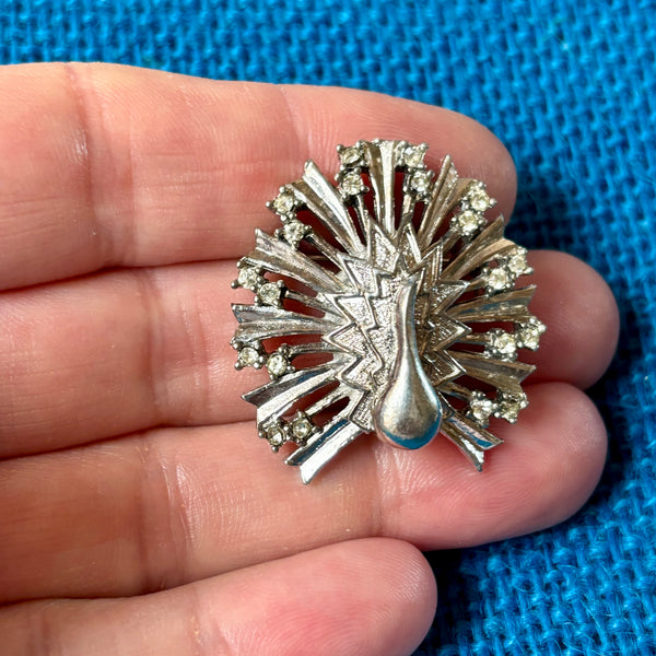 Peacock Brooch