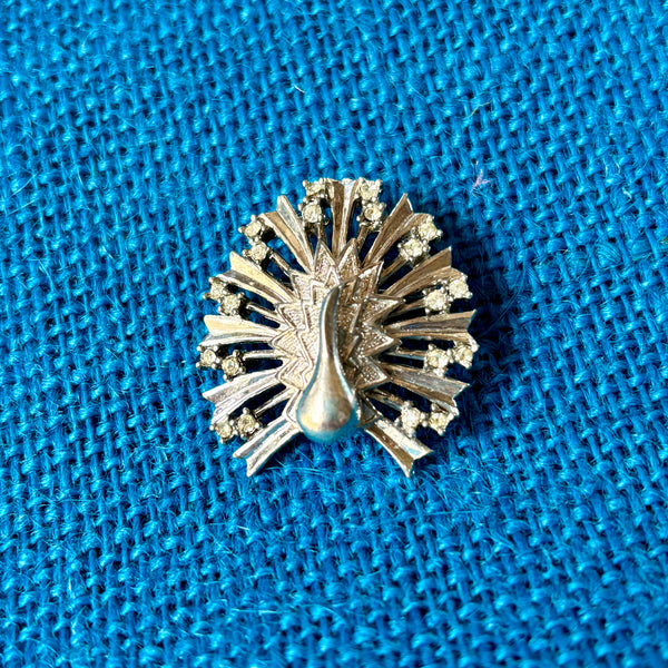 Peacock Brooch