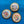 Load image into Gallery viewer, Porcelain Floral Brooch from St Uzienne Gold