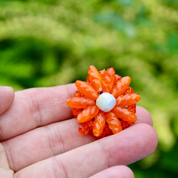 1960s Floral Brooches