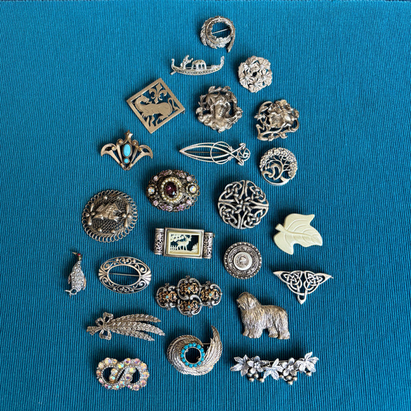 COLLECTOR'S DROP - Silver Brooches