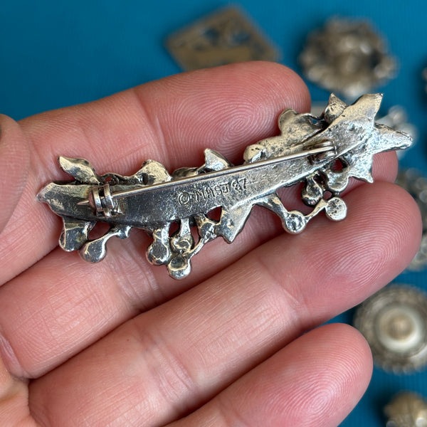 COLLECTOR'S DROP - Silver Brooches