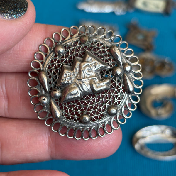 COLLECTOR'S DROP - Silver Brooches