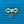 Load image into Gallery viewer, Tiny Blue Bow Drop Brooch