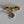 Load image into Gallery viewer, Tiny Blue Bow Drop Brooch
