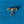 Load image into Gallery viewer, Tiny Blue Bow Drop Brooch