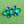 Load image into Gallery viewer, Tiny Blue and Green Cabochon Pins