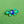 Load image into Gallery viewer, Tiny Blue and Green Cabochon Pins