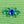 Load image into Gallery viewer, Tiny Blue and Green Cabochon Pins