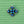 Load image into Gallery viewer, Silver and Turquoise Pin