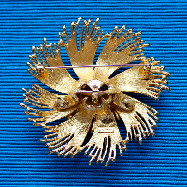 1980s Monet Starburst Cordelia Brooch