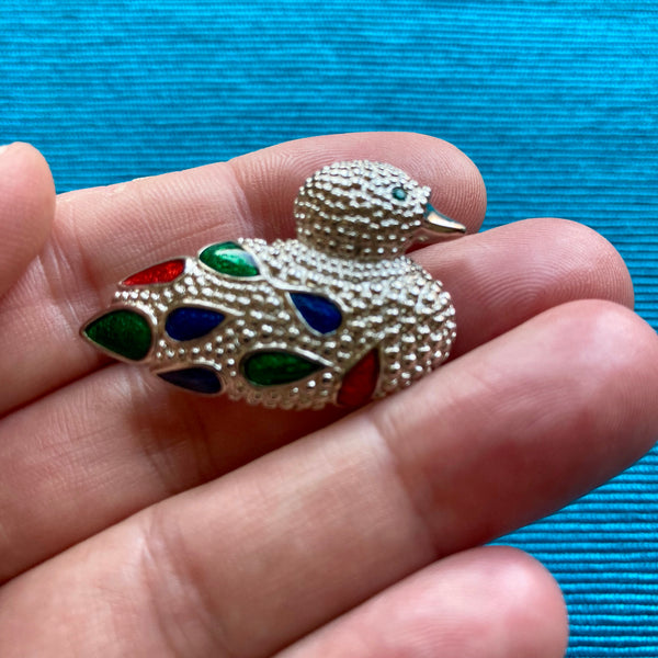 Duck Brooch
