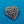 Load image into Gallery viewer, Rhinestone Heart Silver Brooch