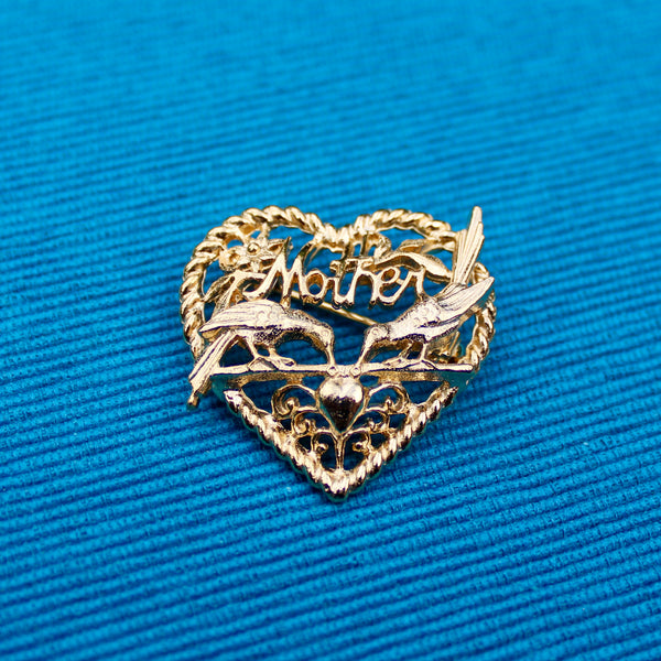 Heart of Mother Brooch