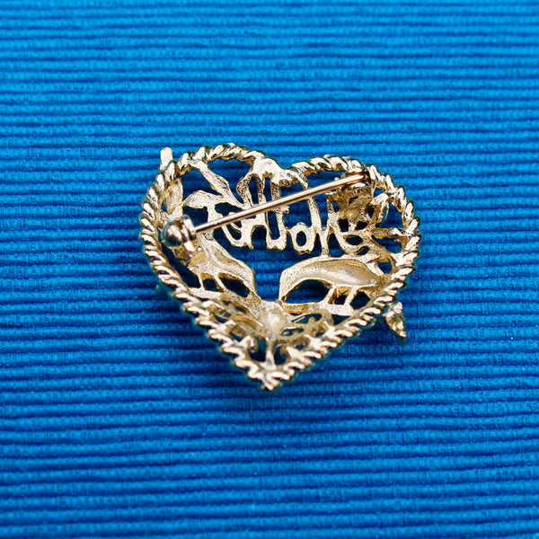 Heart of Mother Brooch