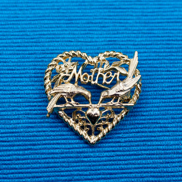 Heart of Mother Brooch