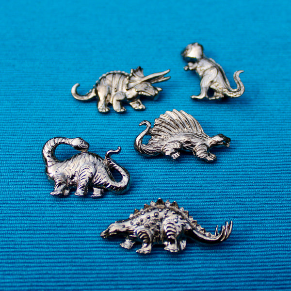 Dinosaur Brooches