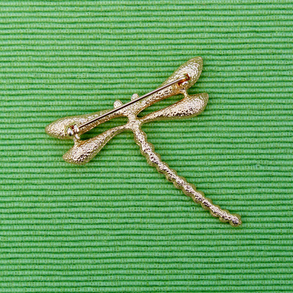 Large Dragonfly Brooch