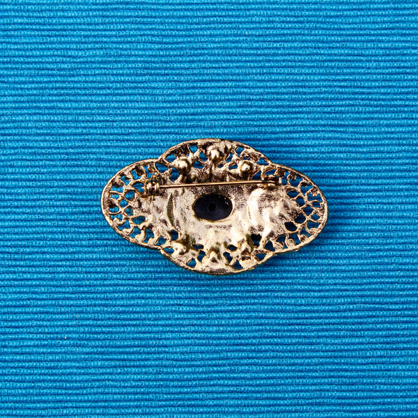 Regency Cabochon Oval Brooch