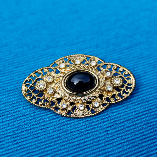 Regency Cabochon Oval Brooch