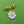 Load image into Gallery viewer, White Flower Bow Drop Brooch