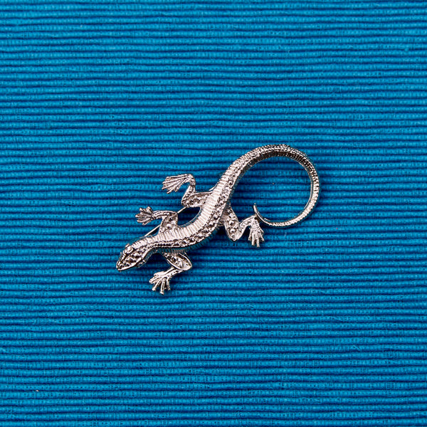 Tiny Lizard Brooch