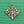 Load image into Gallery viewer, Square Gold Gothic Brooch