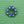 Load image into Gallery viewer, Turquoise and Silver Wreath Brooch