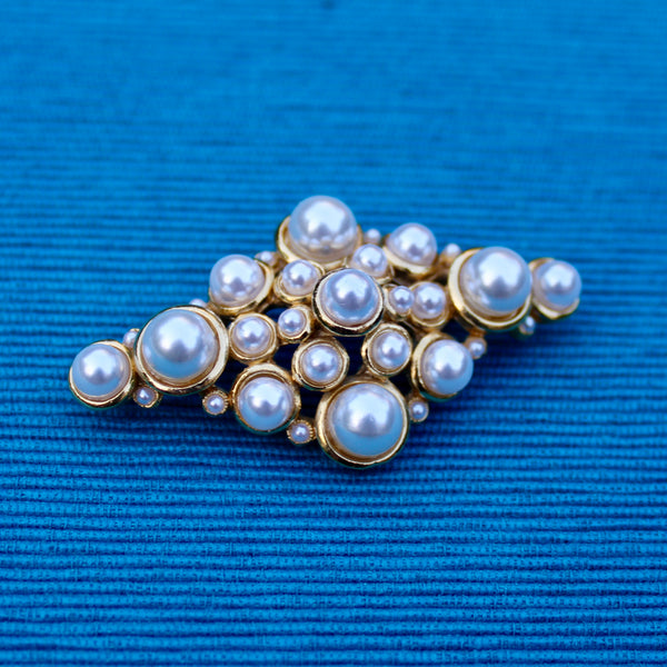 Pearls Pearls Brooch