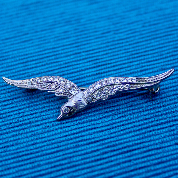 Seagull Brooch