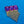 Load image into Gallery viewer, 80s Deco Brooch in Purple with Chains