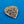 Load image into Gallery viewer, Rhinestone Heart Purple Gold