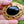 Load image into Gallery viewer, Black Oval with Red Brooch