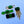 Load image into Gallery viewer, 80s Deco in Green Brooch