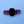 Load image into Gallery viewer, 80s Deco Black and Purple Brooch
