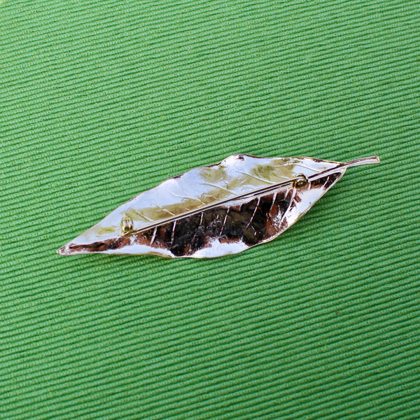 Bay Leaf Brooch