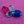 Load image into Gallery viewer, 80s Deco Fuchsia Blue and Aqua Brooch
