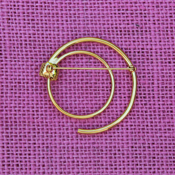 70s Abstract II Brooch