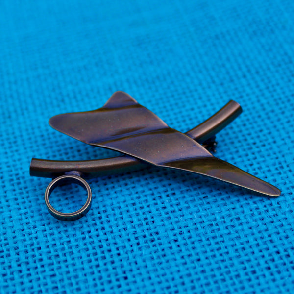 Bronze 6 Brooch