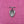 Load image into Gallery viewer, Silver Fleur de Lis Drop Brooch